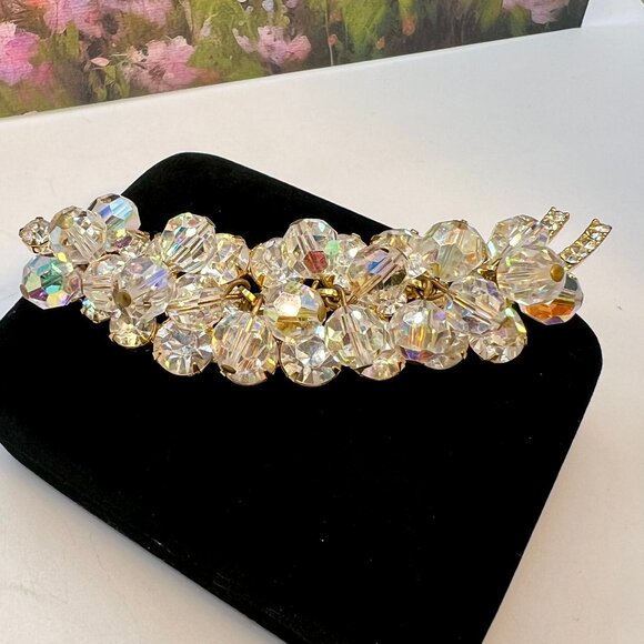 Juliana Aurora Borealis Cha Cha Brooch - Picture 4 of 7